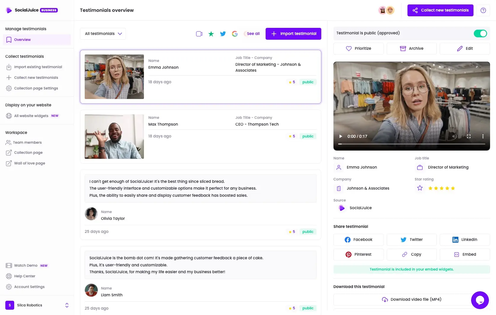 App screenshot