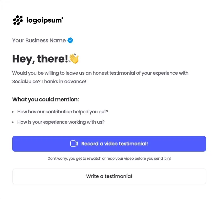 socialjuice Collection page example