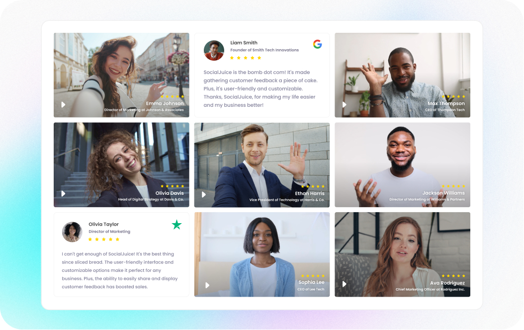 Customizable Widgets & Social sharing Customizable Widgets & Social sharing